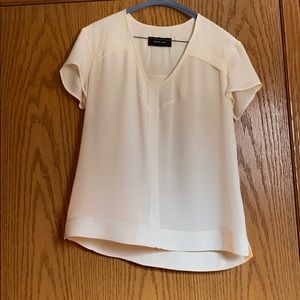 Derek Lam off white shirt sleeve blouse size 10